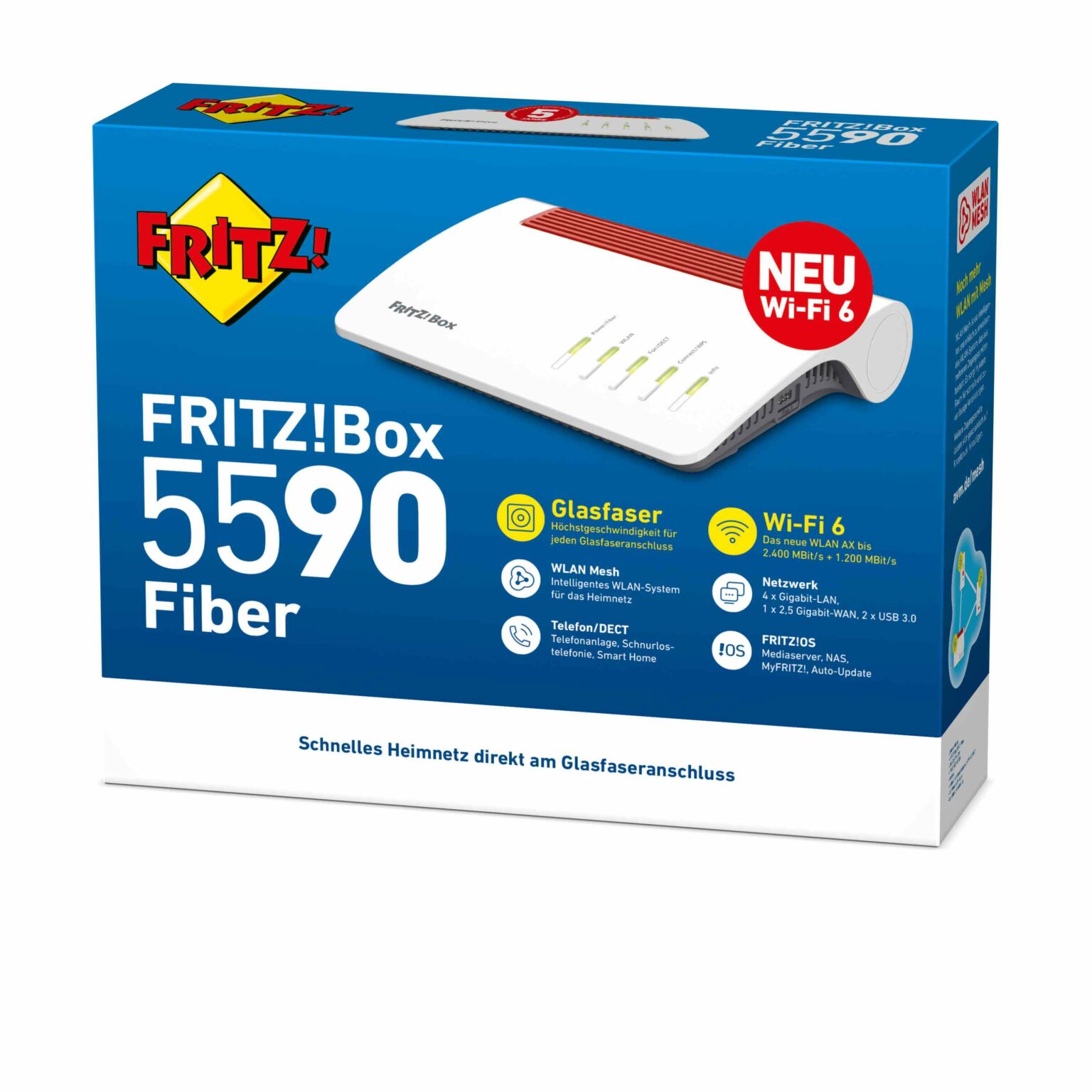 fritz box glasfaser router 5590