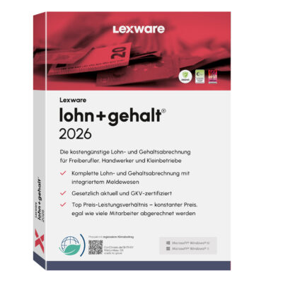 Lexware Lohn+Gehalt 2026 [Digital]