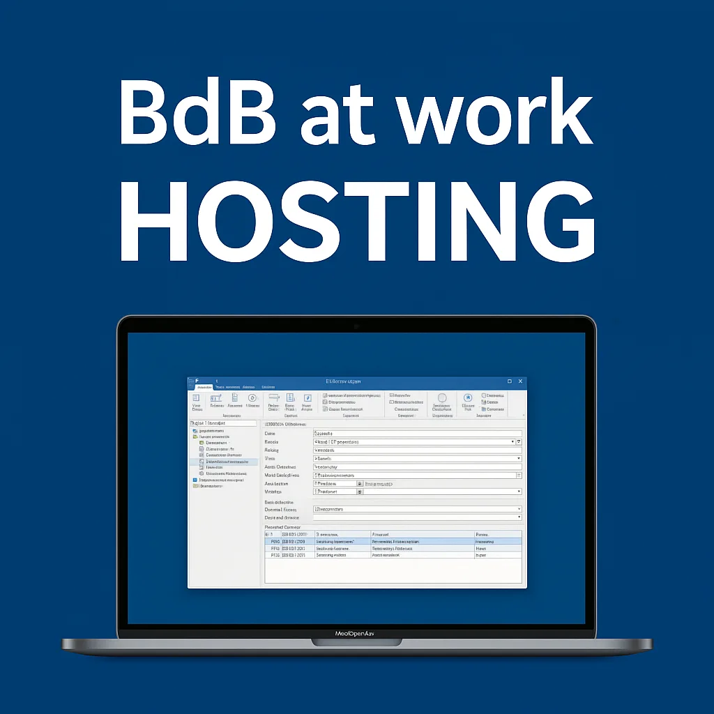 Sicher, flexibel, einfach – BdB at work Hosting im Rechenzentrum