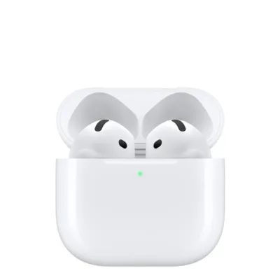 Apple AirPods 4 - Ladekoerper, Frontansicht