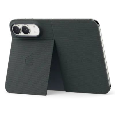 Apple Folio iPhone 18 Duo mit Standfuß – Navyblau