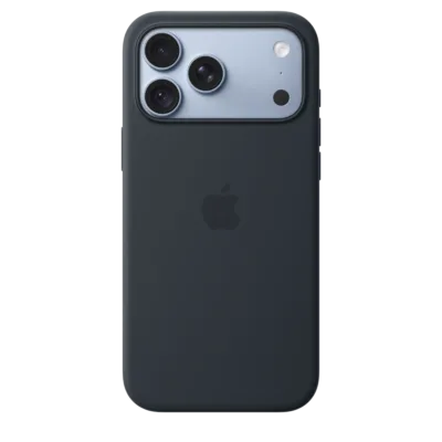Apple Silikon Case iPhone 18 Pro Max mit MagSafe – Navyblau