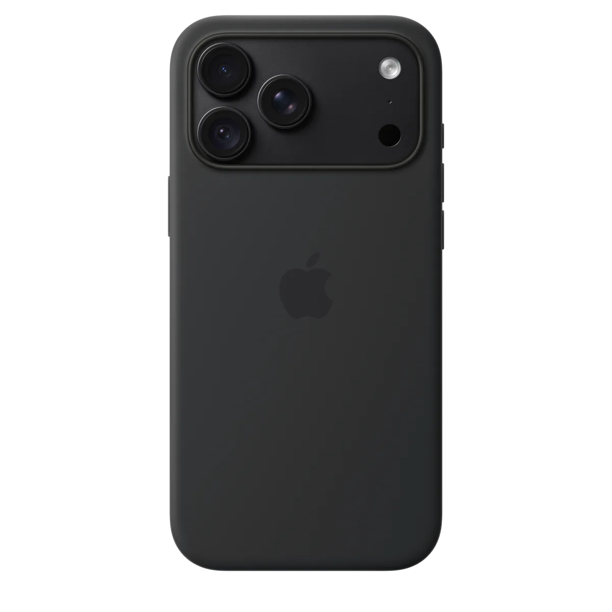 Apple Silikon Case iPhone 18 Pro Max mit MagSafe – Schwarz