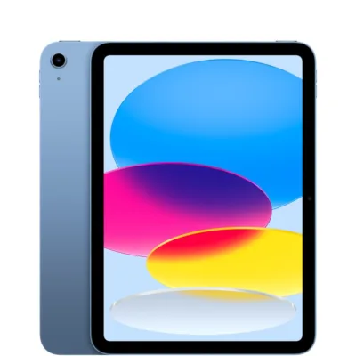 Apple iPad 11 Blau vorne und hinten