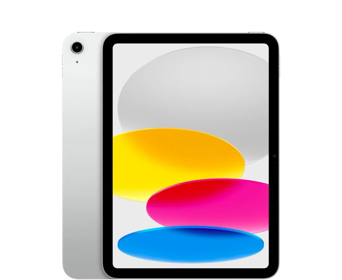 Apple iPad 11 Silber vorne und hinten