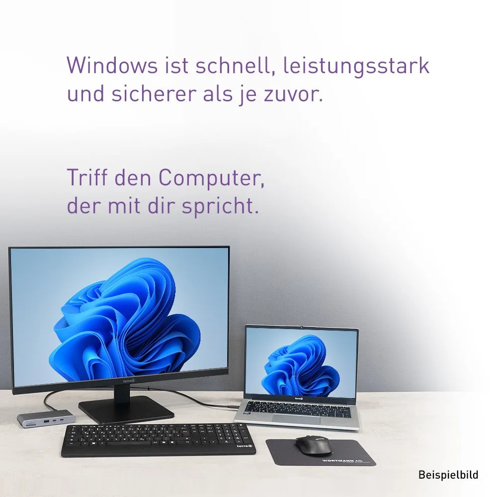 TERRA MOBILE 1610A – 16" Notebook mit Ryzen 7, 16 GB RAM, 512 GB SSD – Bild 6
