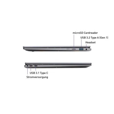 TERRA MOBILE 360-13R – 13,3" Convertible mit Touch, Core i5, 16 GB
