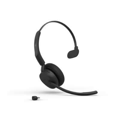 Jabra Evolve3 45 MS Mono – kabelloses Bluetooth-Headset, Teams-zertifiziert