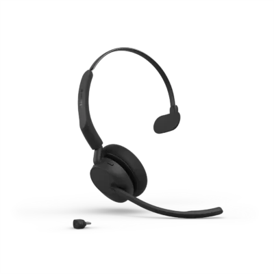 Jabra Evolve3 45 UC Mono – kabelloses Bluetooth-Headset, UC-zertifiziert