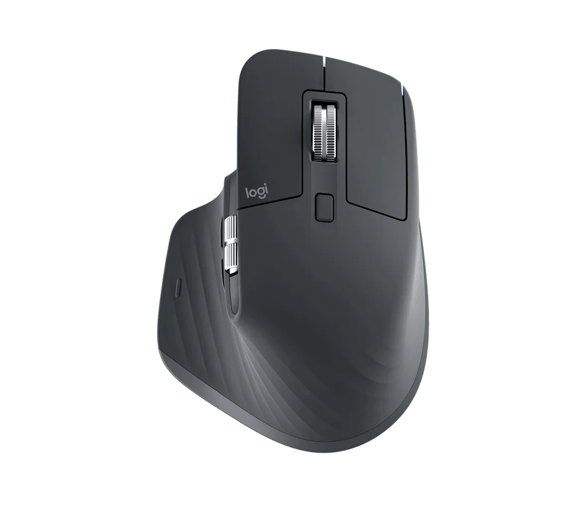 Logitech MX Master 3S Bluetooth Edition von oben, Graphit