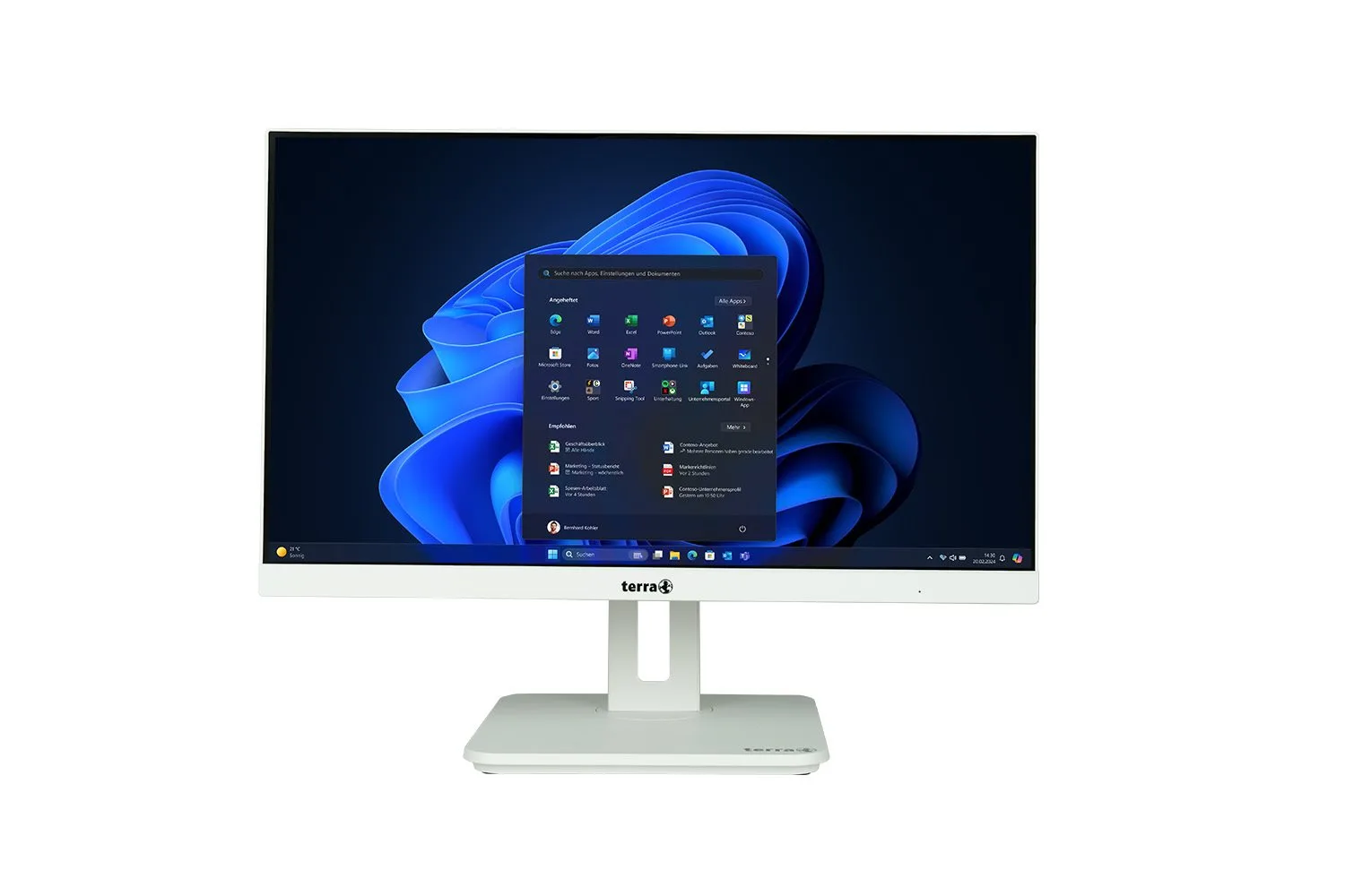 TERRA ALL-IN-ONE-PC 2420 WH – 23,8" Touch, Intel Core Ultra 5 225, 16 GB, 1 TB SSD