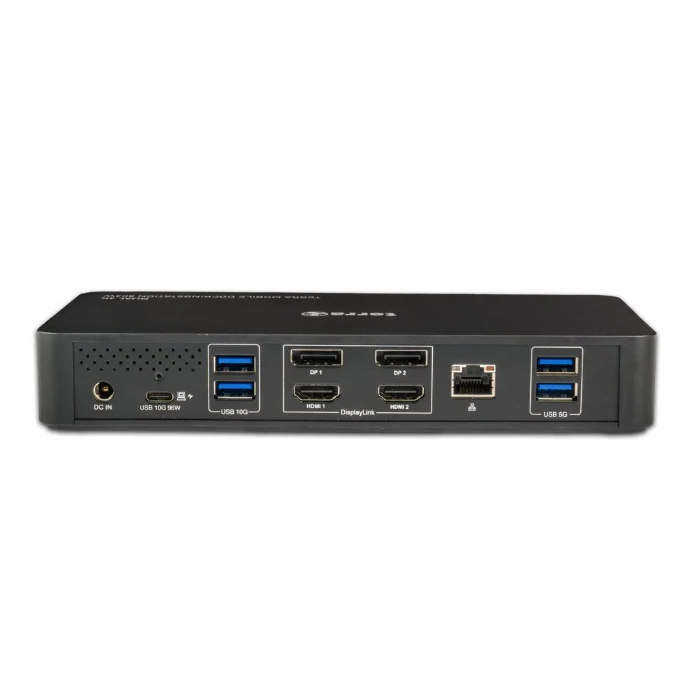TERRA MOBILE Dockingstation 803W – Dual-Display USB-C Dock, Wireless