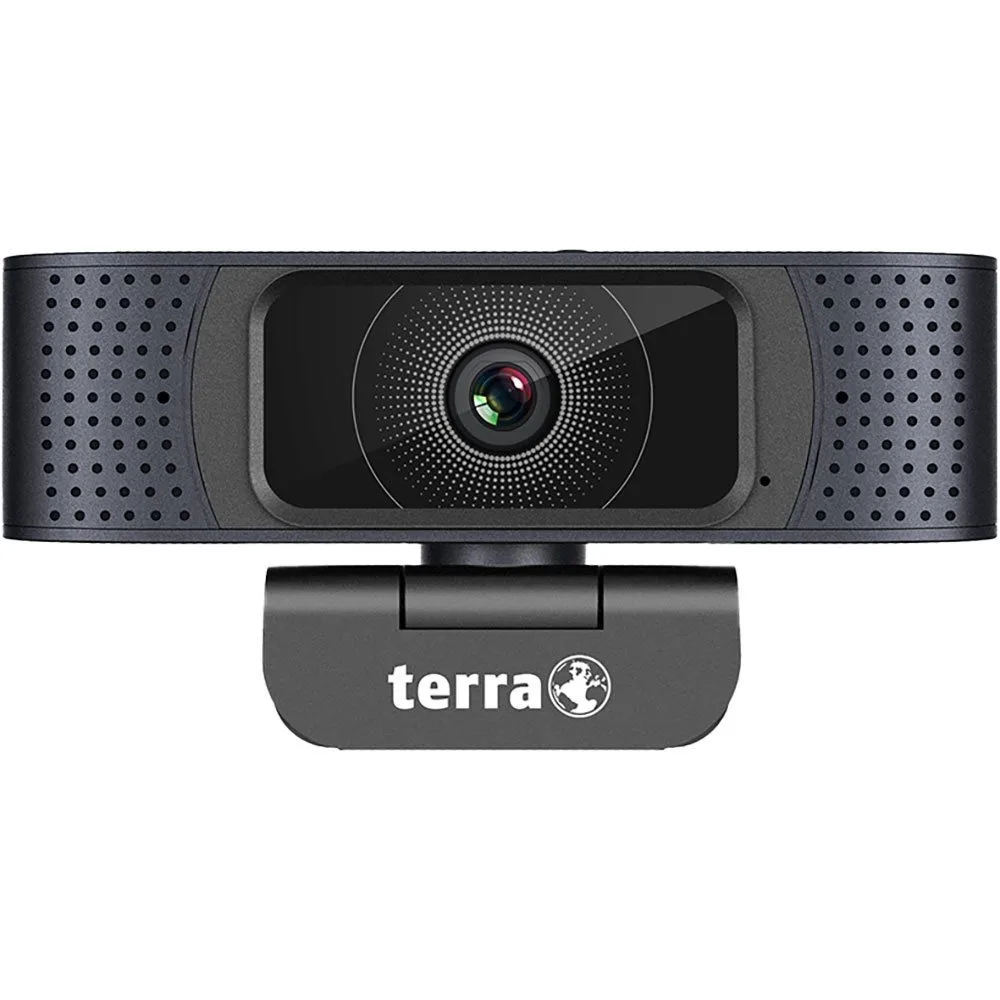 TERRA Webcam Slide 2 mit Schieber – Full-HD-Webcam mit Abdeckung
