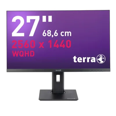 TERRA LCD/LED 2775W PV – 27" WQHD IPS-Monitor, USB-C 65 W, Daisy-Chain, LAN